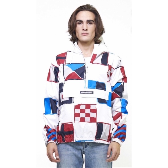 MEMBERS ONLY Pullover Windbreaker Jacket - Picture 3 of 3
